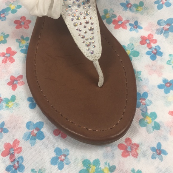 Material Girl Bow flat sandals - Picture 3 of 8